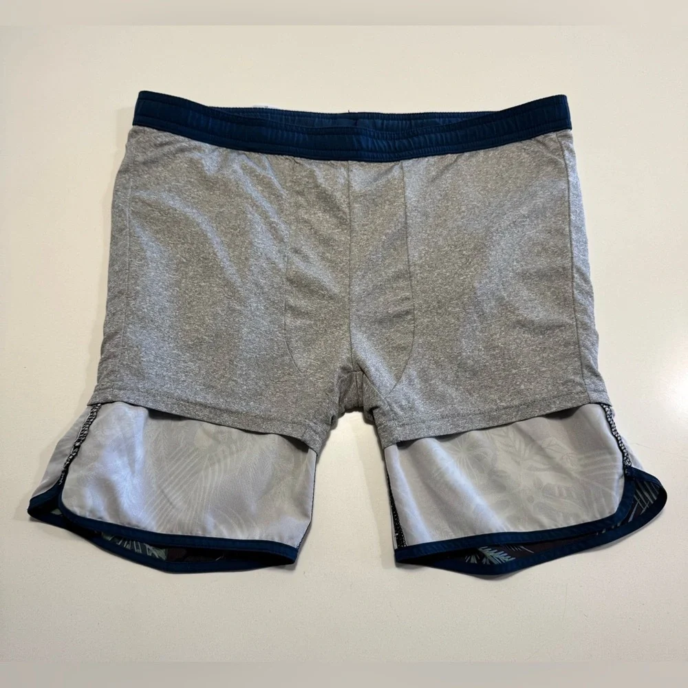 Fair Harbor Kids Anchor Swim Trunk Palm Leaf Beach Pool Youth Boys XL - Picture 6 of 14